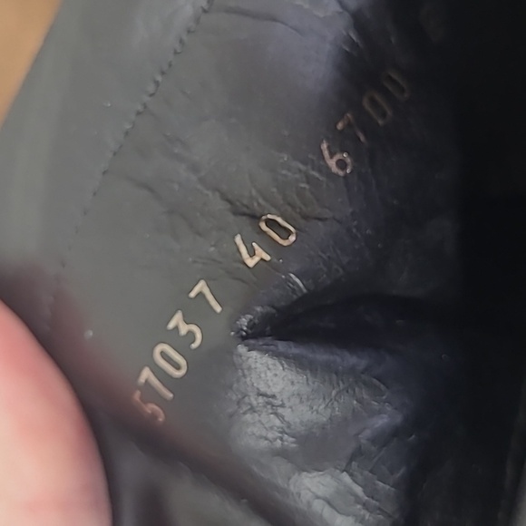 Guiseppe Zanotti Studded Brown Suede Multi Buckle Combat Boots Women's sz 40/9US - Picture 10 of 11